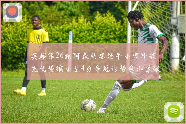 英超第26轮阿森纳客场平小蜜蜂领先优势缩小至4分争冠形势愈加紧张